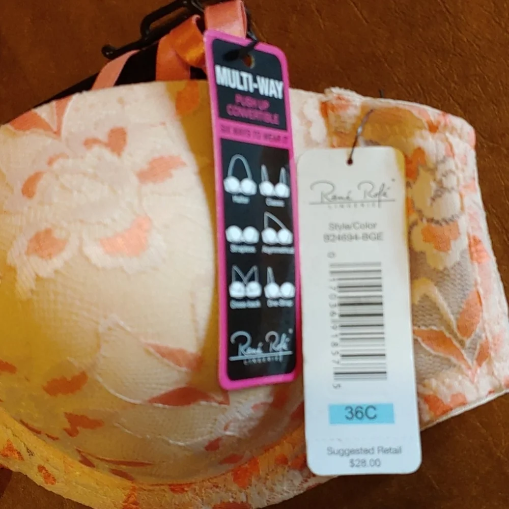 NWT Set of 2 Rene Rofe size 36B